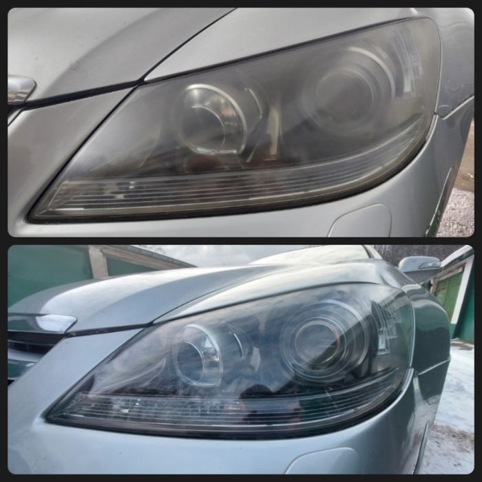 Polerowanie lamp, lakieru