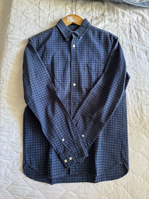 Сорочка синя h&m regular S