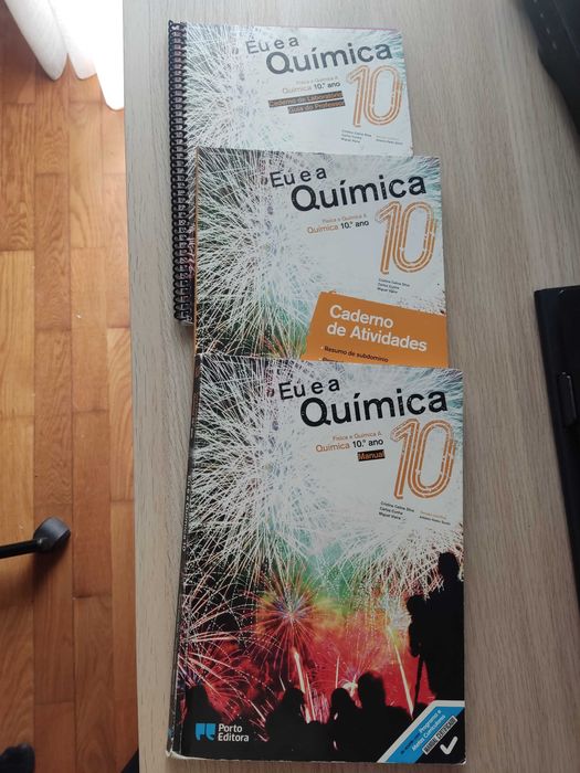 Livros Eu e a Química 10º ano Manual do Professor