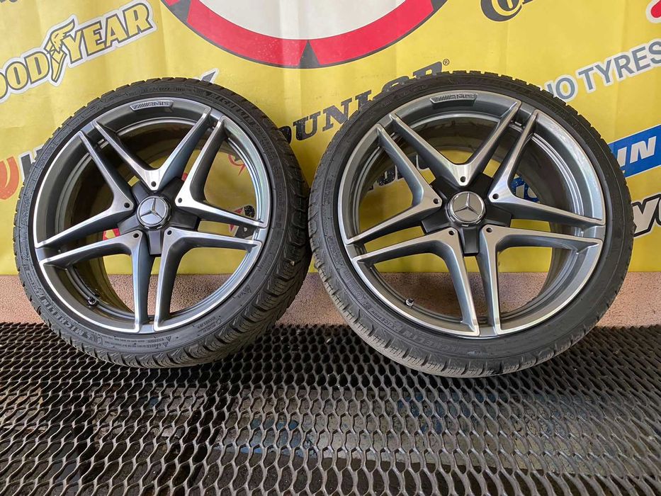 Оригинальные диски R19 Mercedes C-Class AMG, шины 245/35/19 265/35/19