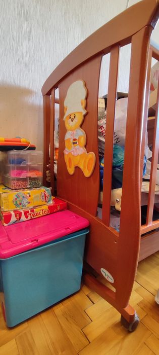 Детская кроватка Baby ITALIA матрац в подарок!
