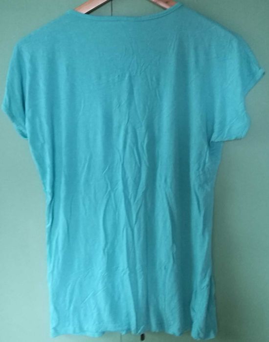 Bluzka miętowa tygrys L