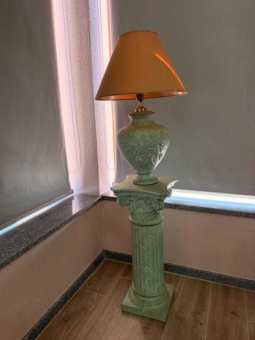 candeeiro decorativo em esposição