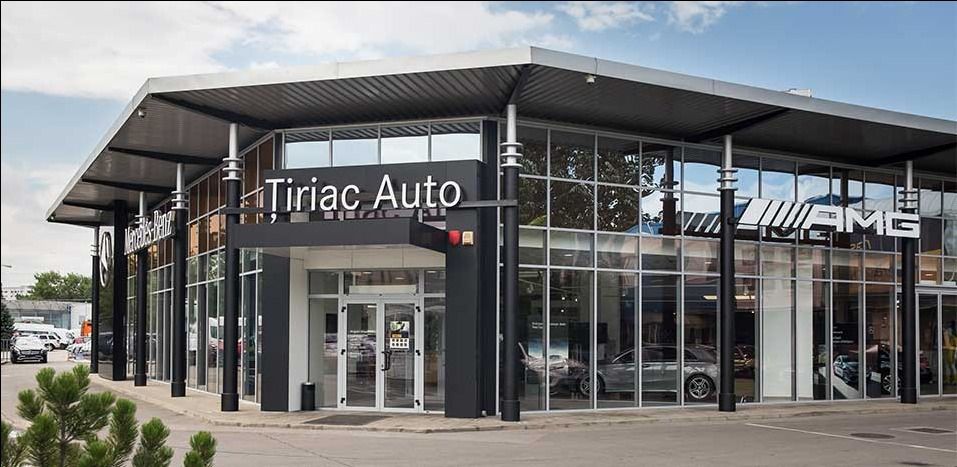 TIRIAC AUTO BUCURESTI - Mercedes Benz top banner