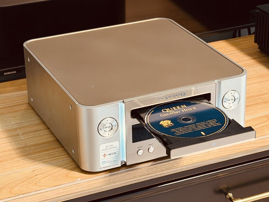 ‼️ Marantz M-CR612 усилитель+стример+CD+тюнер всё-в-одном ℹ️ Spotify, Tidal, AirPlay 2, HEOS мультирум, 24/192, оптика для ТВ | Silver, идеал