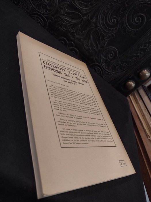 Positions Planétaires de 1840 à 2000 - J. Reverchon