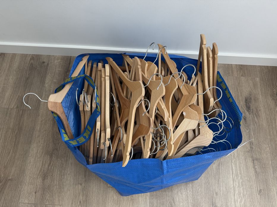 Wieszaki Ikea 140szt