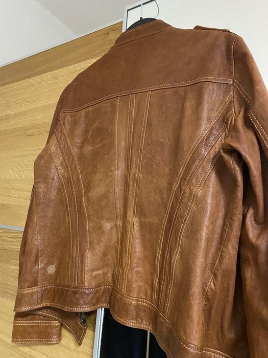 BOSS kurtka skórzana damska