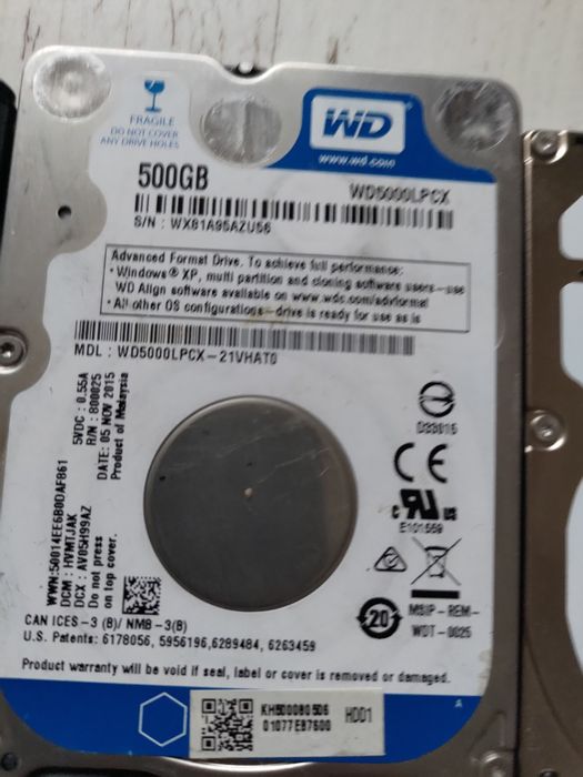 HDD SSD флешки жорсткі диски