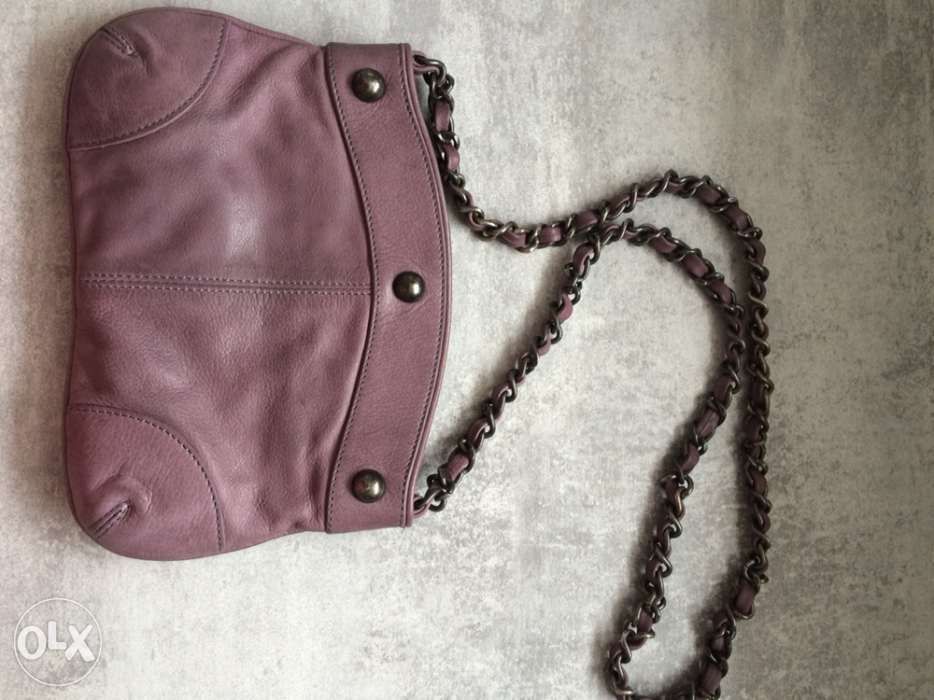 torebka z ćwiekami massimo dutti listonoszka