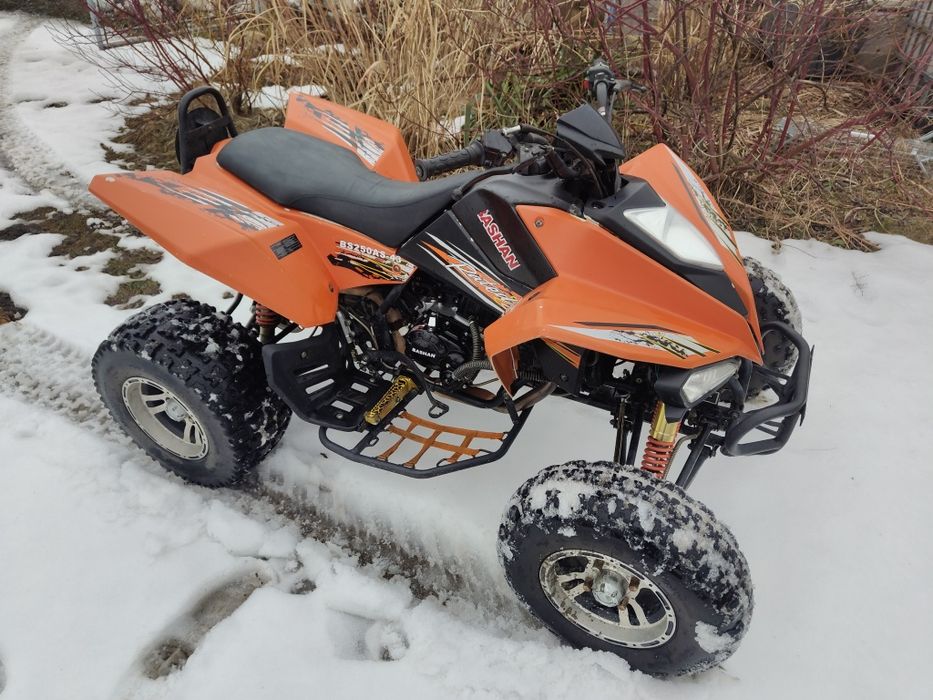 Quad Bashan 250, na wtrysku