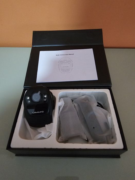Câmera corporal CAMMHD C8 2K/1296P, registo de vídeo de 11-12 horas, c