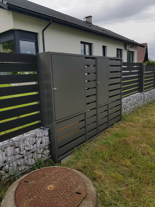 Zabudowa, osłona na licznik gazowy, elektryczny.