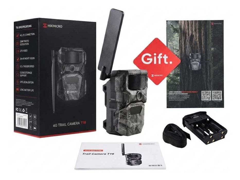Kamera fotopułapka HIKMICRO T16 4G LTE / nowy model