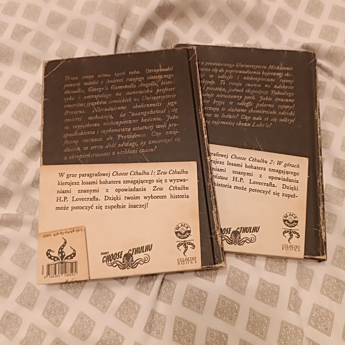 Zew cthulu ,  W górach szaleństwa gra paragrafowa