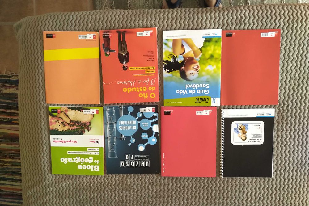 Livros de fichas 7 ano, 8 Ano e 9 ano
