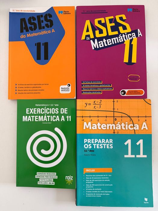 Livros de Matemática 11º ano
