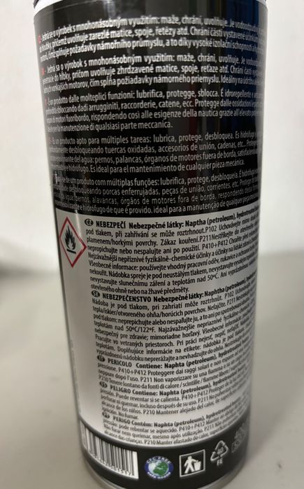 Óleo Spray Tech Multifunções
