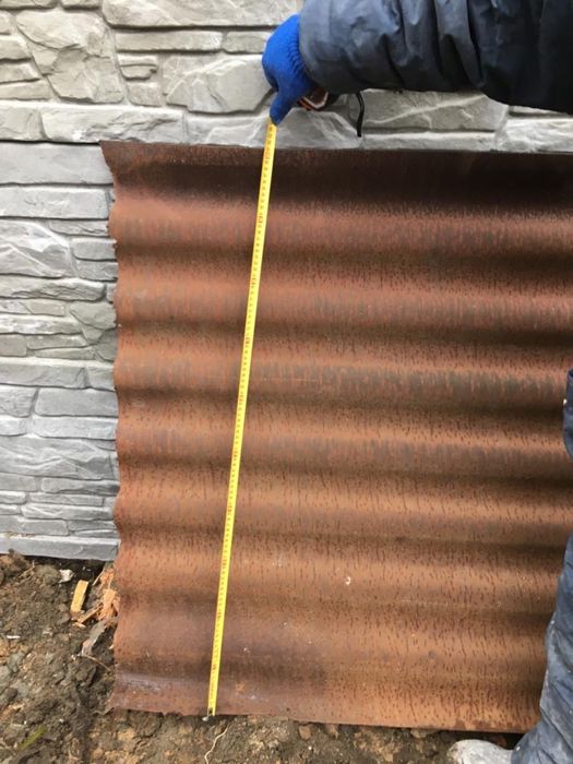 Металлический проф лист/волновой