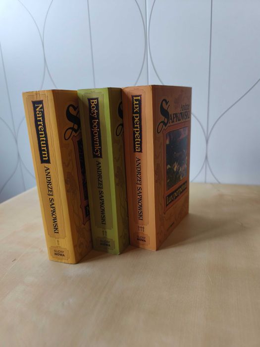 Trylogia Husycka Andrzej Sapkowski – komplet 3 tomów