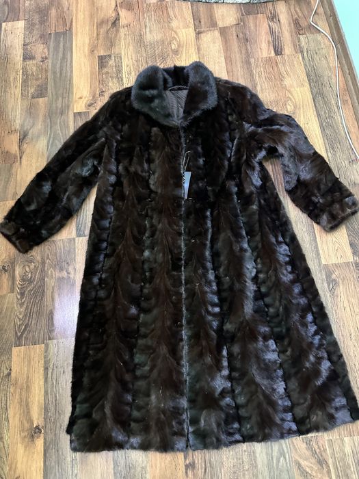 Шуба норка дизайнерська