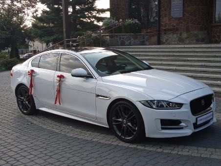 Wynajem auta na wesele jaguar xe 2017