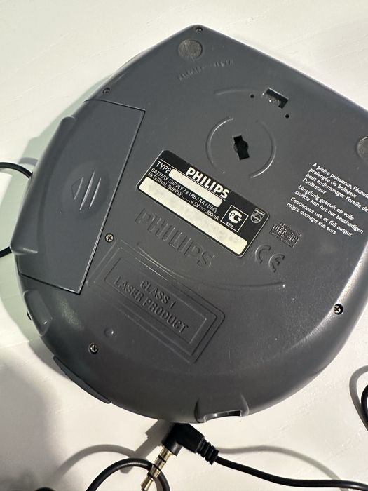 Philips Expanium EXP511 cd mp3 player disc man słuchawki