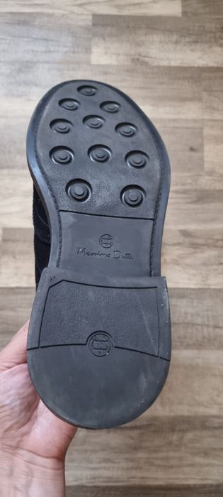 Massimo dutti 41 сині замшеві