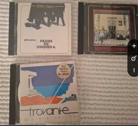 Vários CD's de José Afonso, S. Godinho, R. Veloso e outros