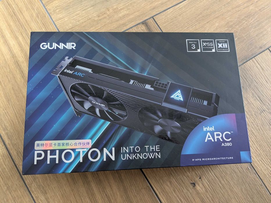 Intel Arc A380 Photon 6GB RAM Gunnir