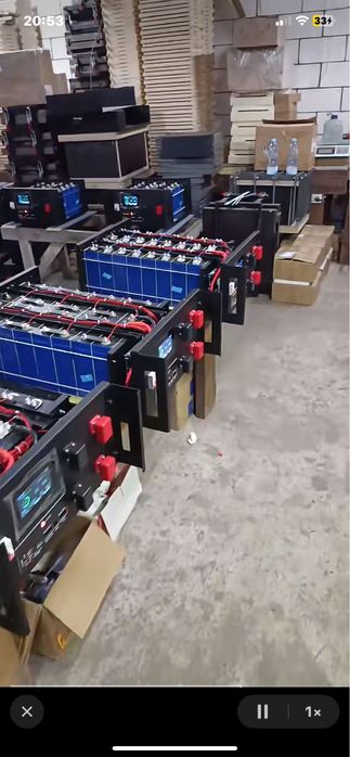 Сборка Акумулятор,комірка LiFePo4EVE 105Ah 280Ah 314Ah 12V, 24V, 48V