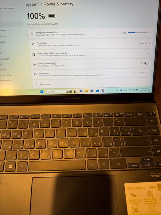 ASUS ZenBook 14 UX425EA i7-1165G7 / 32GB / 1TB SSD