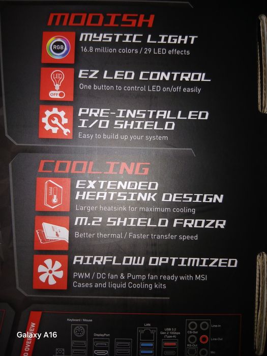 Placa mãe mpg B550 GAMING PLUS