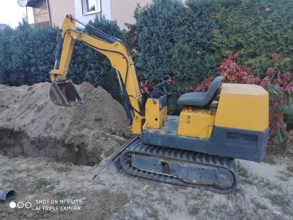 minikoparka yanmar usługi lub na wynajem tanio