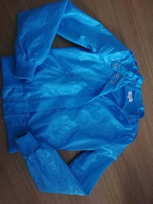 Oodji letnia kurtka Stan idealny 34 XS niebieska turkus