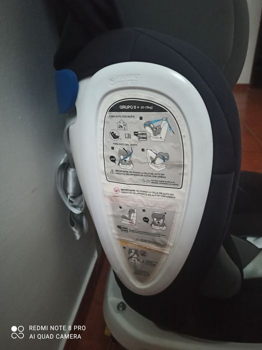 Cadeira auto com Isofix grupo 0 , 1, 2