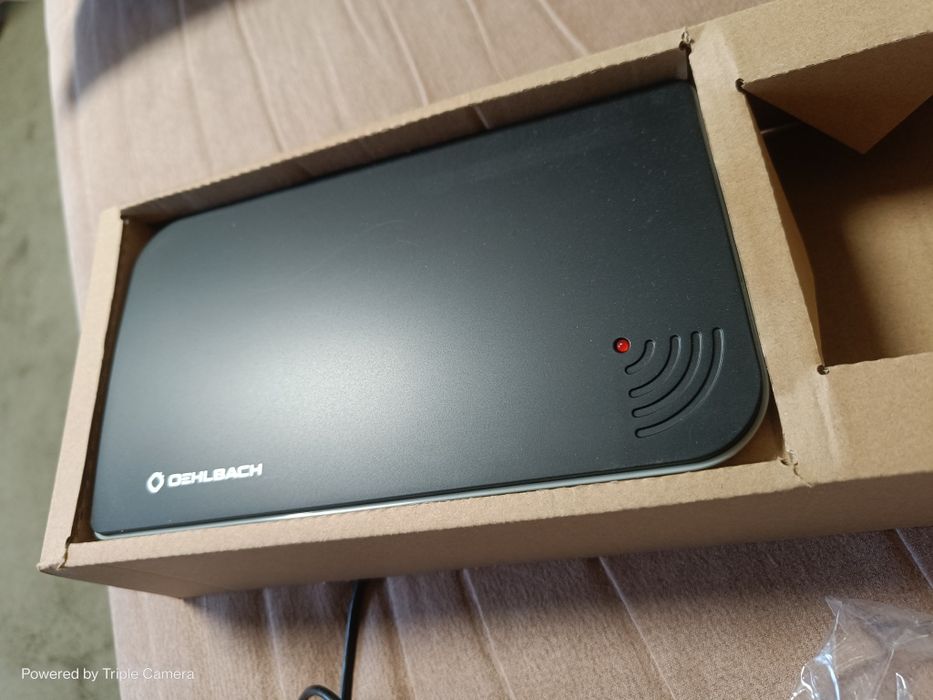 Oehlbach antena telewizyjna, pokojowa DVB-T2 HD z wzmacniaczem