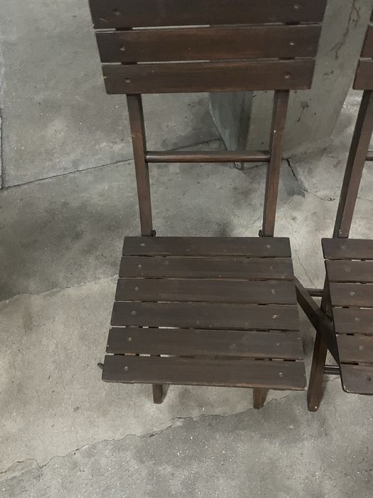 Cadeira madeira duas