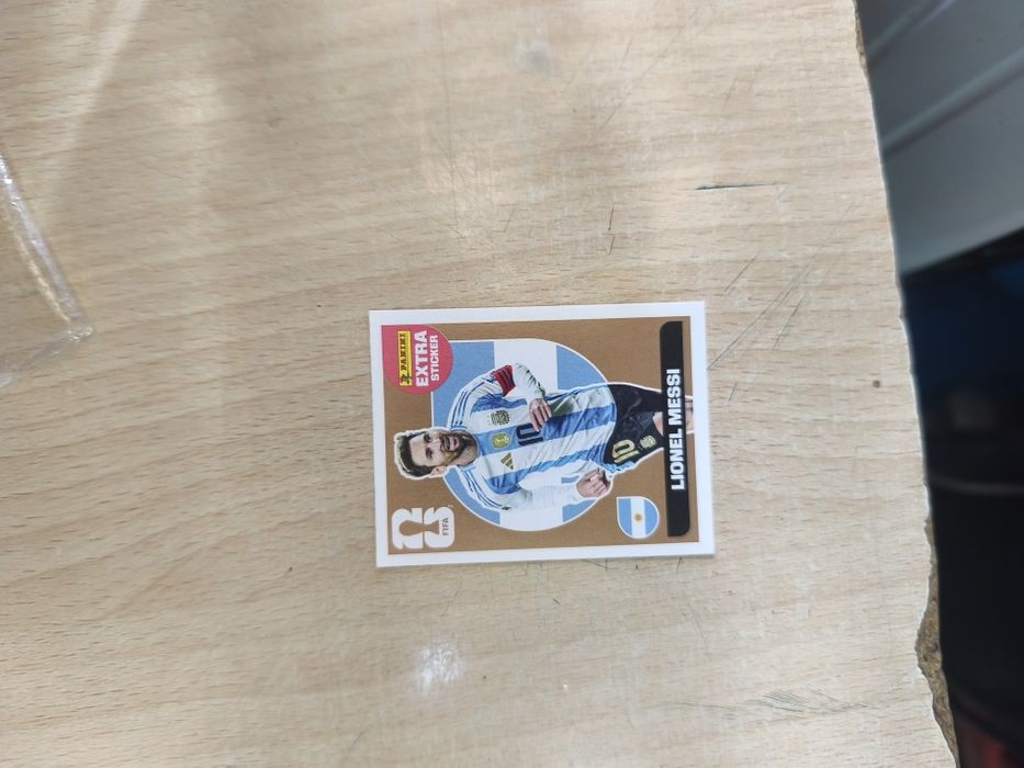 Messi bronze extra sticker