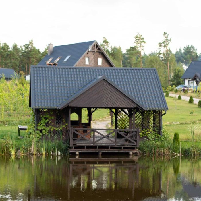 Dom z basenem i sauną na Kaszubach