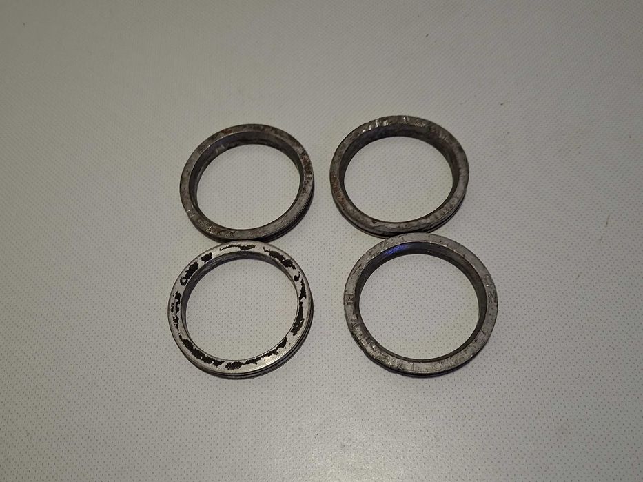 4 Anilhas / Anel adaptador OZ, 60.01mm, em alumínio, para jantes