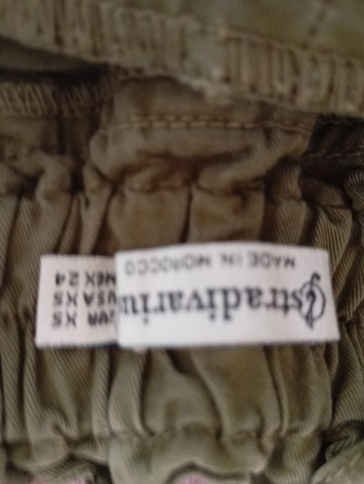 Calções tamanho XS