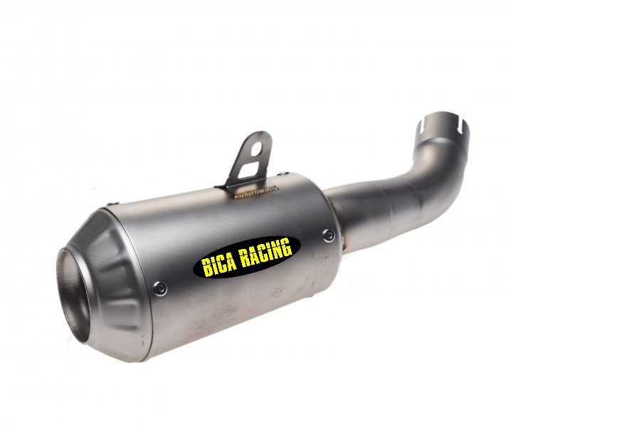 Escape Yamaha R3 R25 2013a2020 e MT-03 de 2016a2018