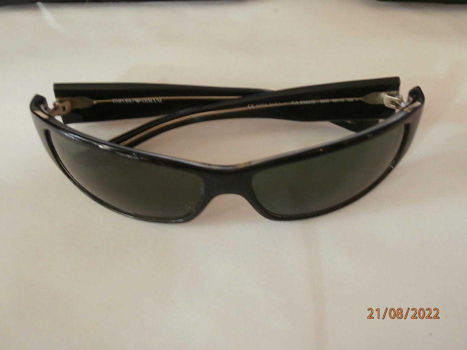 ARMANI Okulary przeciw słoneczne Giorgio Armani + etui - używane