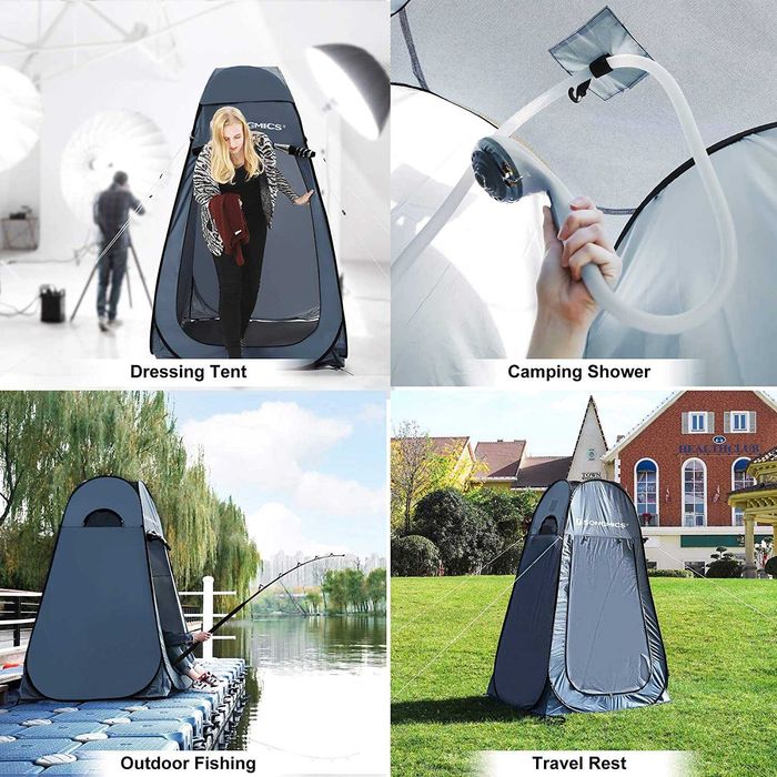 Cabine de duche para campismo/ praia/ pesca, nova