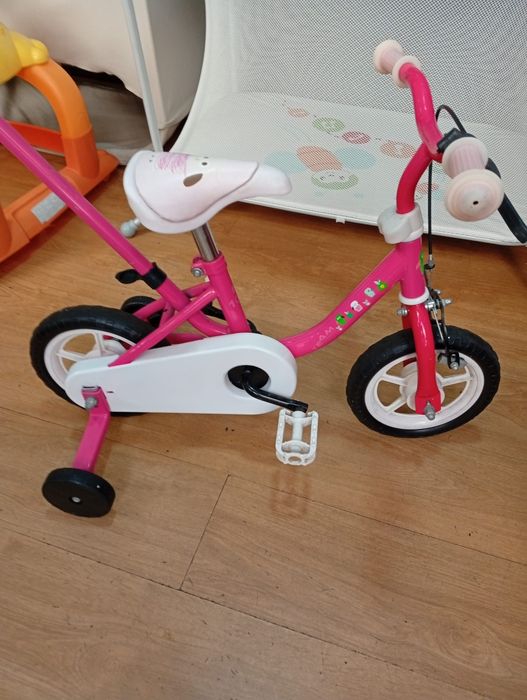 Bicicleta com pega