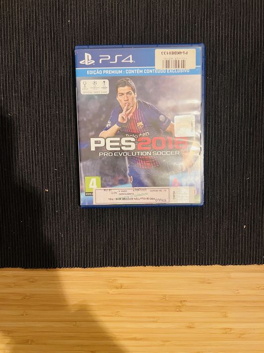 Pes 2018 ps4 CD com caixa