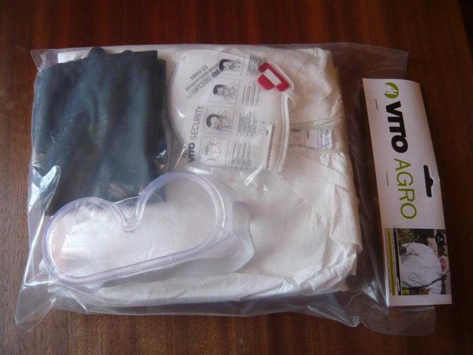 Kit pulverização proteção individual