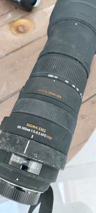 Sigma DG 150-500mm 1:5 - 6.3 APO HSM