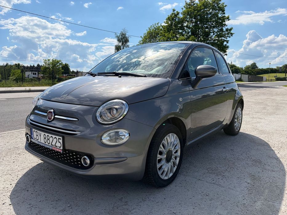 Fiat 500 Fiat 500 1,2 benzyna panoramiczny dach Możliwa zamiana gotowy do jazdy